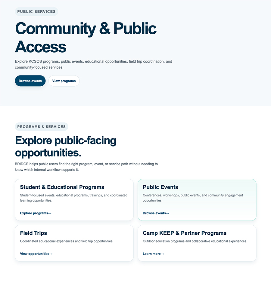 BRIDGE Public Experience